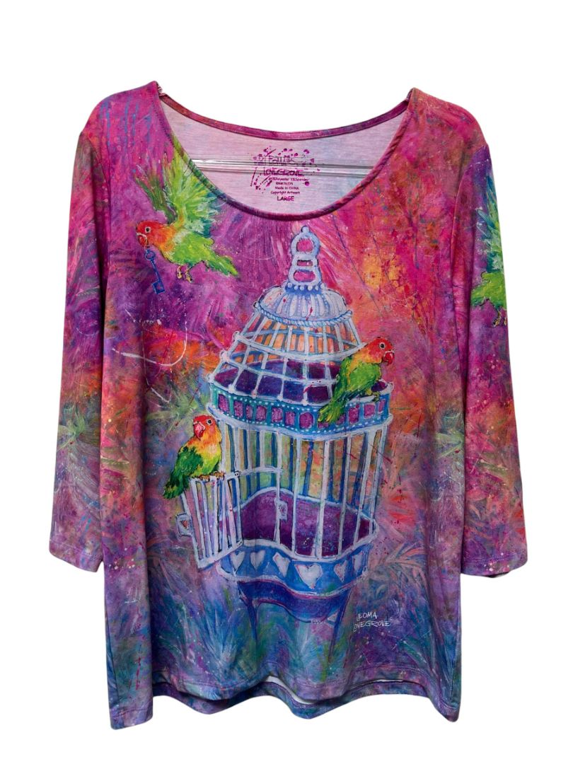 Leoma Lovegrove Tops Large Purple
