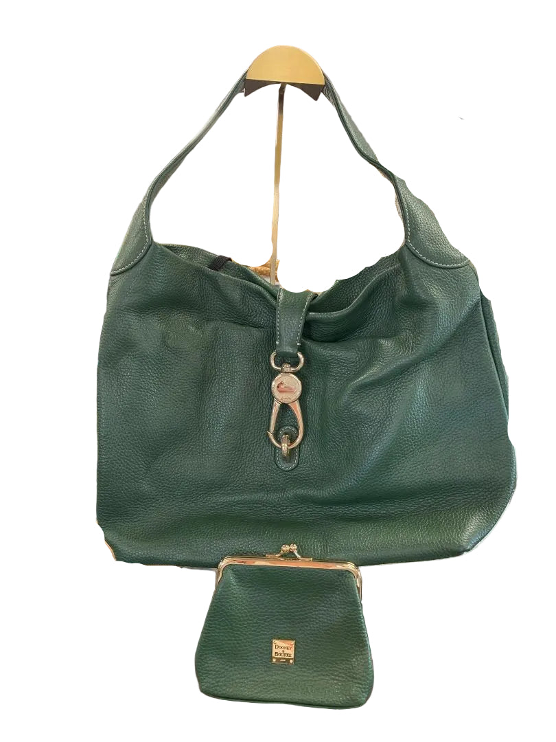 Dooney & Bourke Samba Logo Lock Hobo Satchel Bag & Wallet