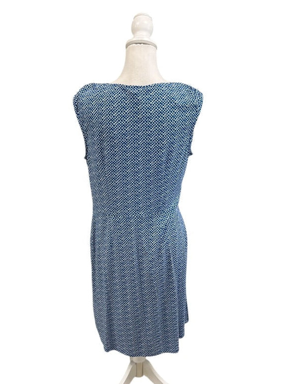 Blue Side Draped Dress by Tommy Bahama