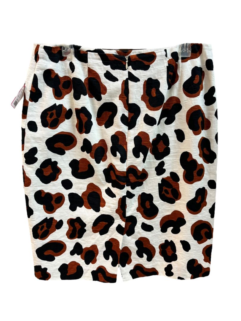 Animal Print Brown Black White by Talbots