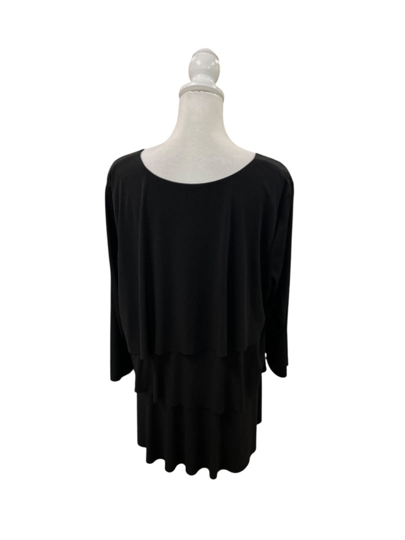 Susan Graver Tops XL Black