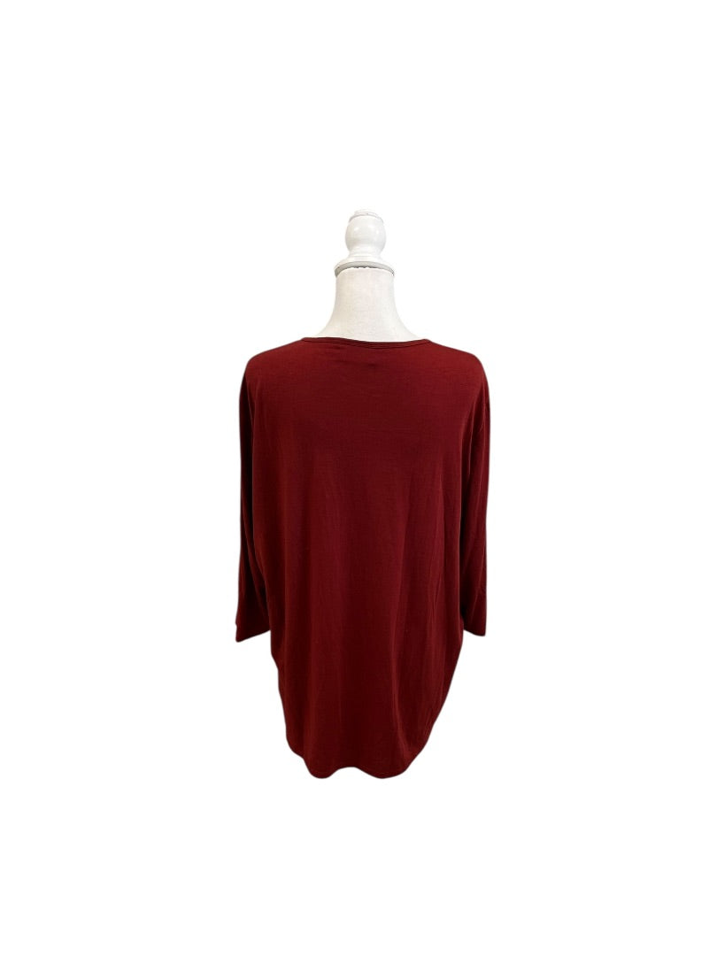 Avenue Tops 26/28 Red Multi