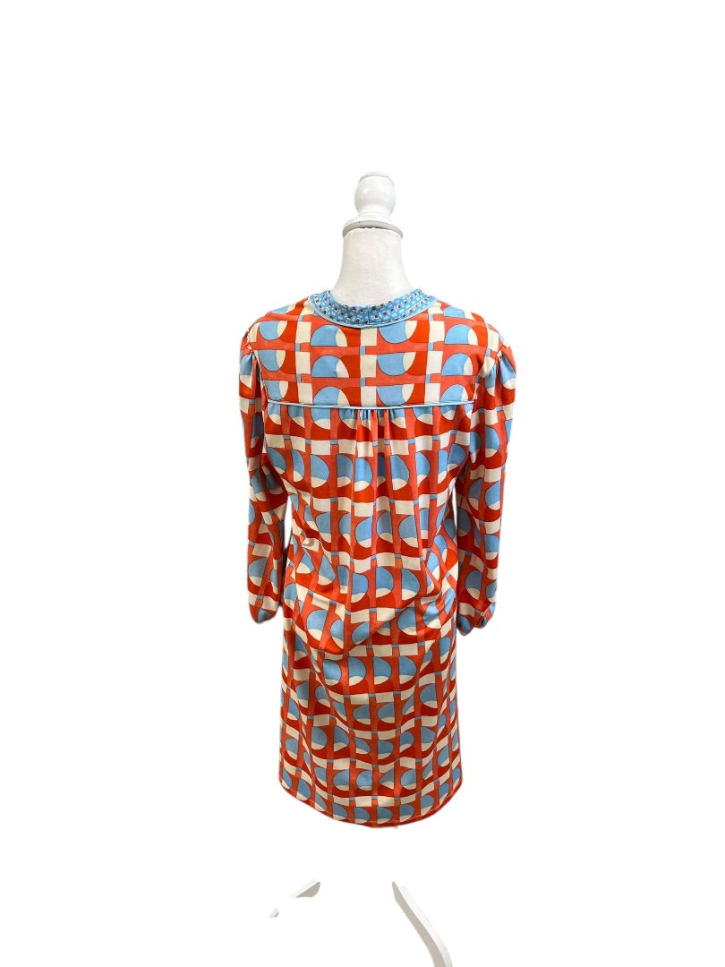 NWT J. McLaughlin Dresses Medium Blue & Orange