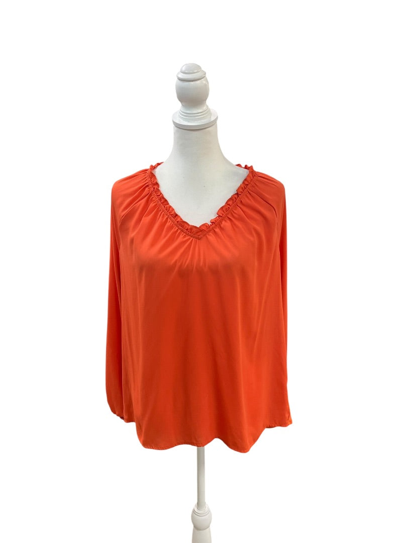 Ann Taylor Tops Medium Orange