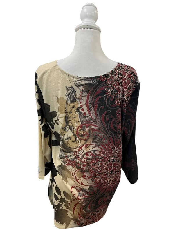 Sully Baroque Asymmetrical Top by Chico's