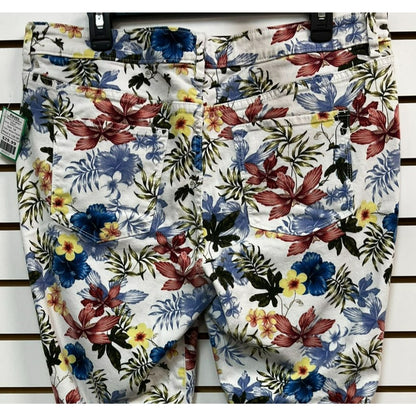 Tommy Bahama Eros Botanical Ankle Crop Jeans Size 16