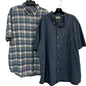 Lot of 2 Bob Timberlake Men's Short Sleeve Button Down Shirts Size 2XL