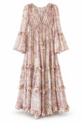 Free People Purple Floral Dress – Size XS