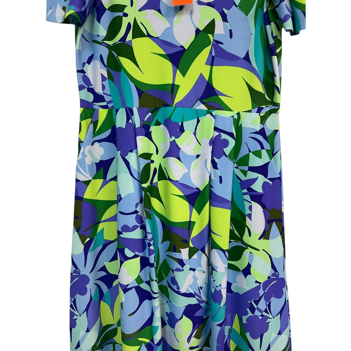 Jude Connally Kaleidoscope Floral Iris Stacey Dress Size Large NWT $218