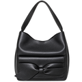 Anthropologie Black Hobo Bucket Shoulder Bag