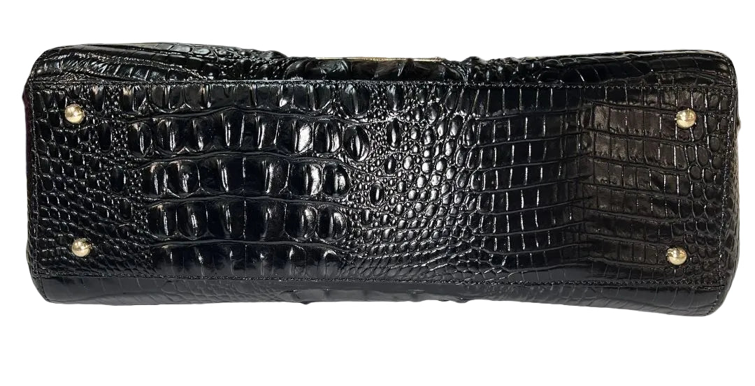 Brahmin Melbourne Collection Josette Black Tote Bag