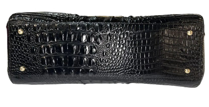 Brahmin Melbourne Collection Josette Black Tote Bag