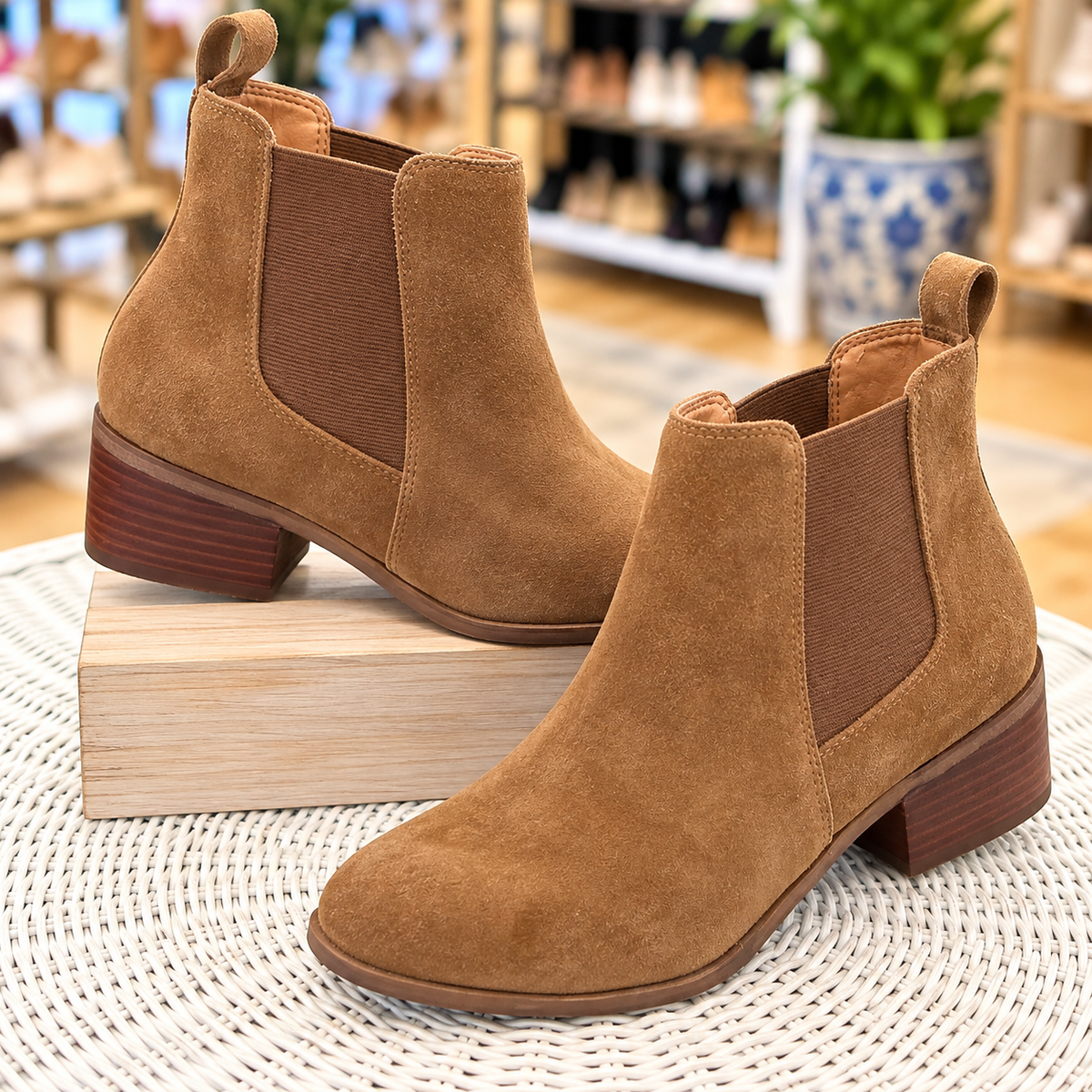 Steve Madden Suede Ankle Boots Size 7