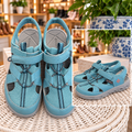 Columbia Blue Closed-Toe Sport Sandals – Size 6