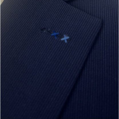 Scotch & Soda Unconstructed Casual Navy Blue Blazer Sport Coat 40L Large L