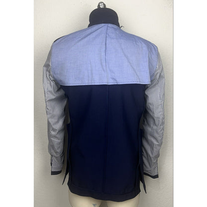 Scotch & Soda Unconstructed Casual Navy Blue Blazer Sport Coat 40L Large L