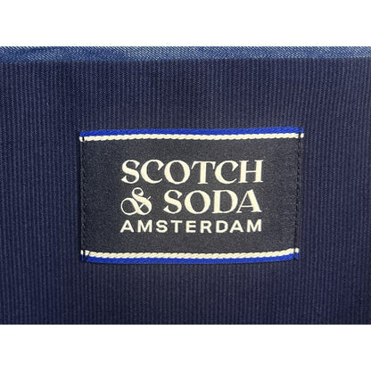 Scotch & Soda Unconstructed Casual Navy Blue Blazer Sport Coat 40L Large L