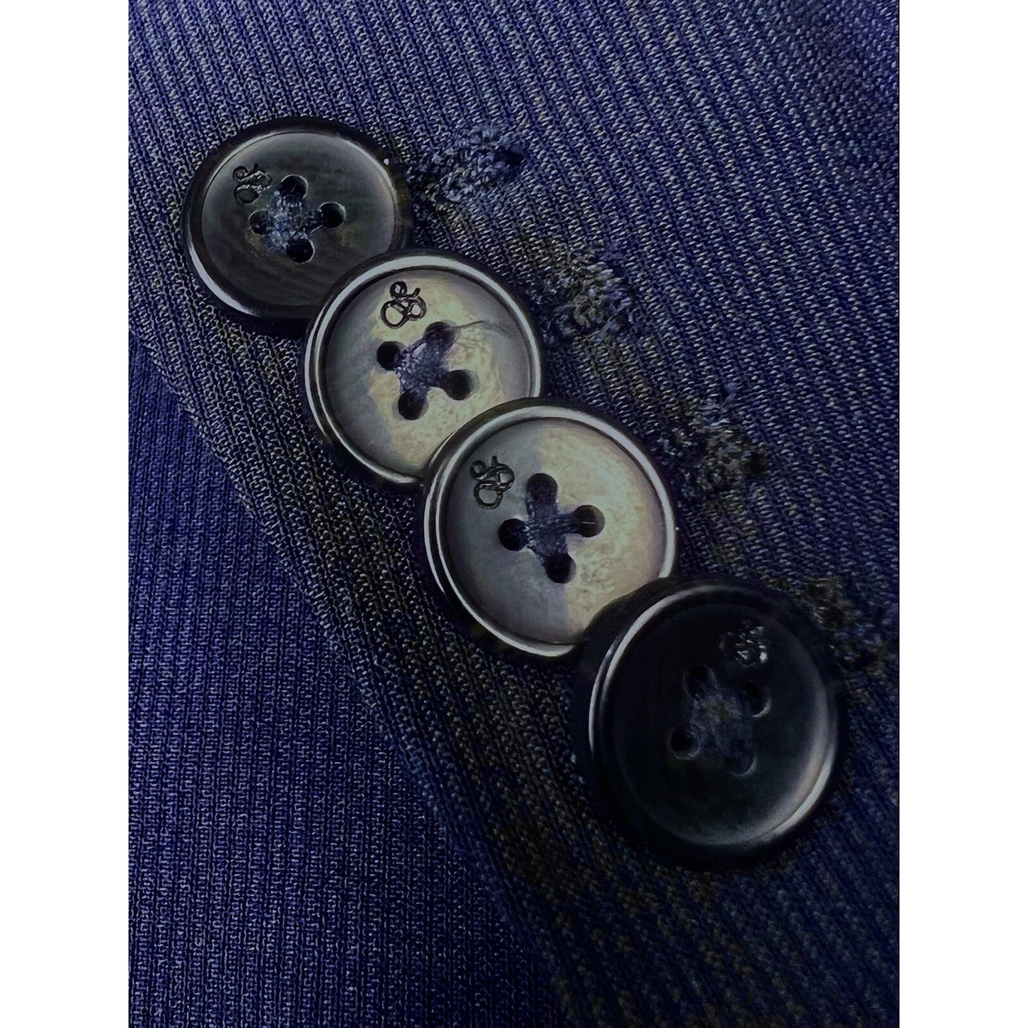 Scotch & Soda Unconstructed Casual Navy Blue Blazer Sport Coat 40L Large L