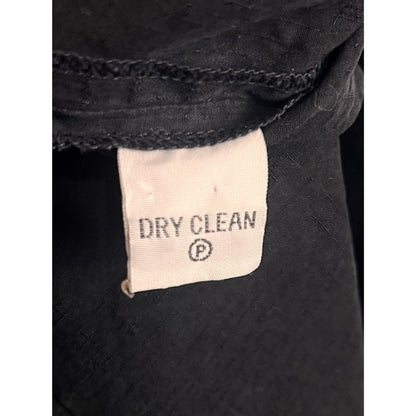 Tommy Bahama Net Worth One Olive Embroidered Black Silk Short Sleeve Shirt XL