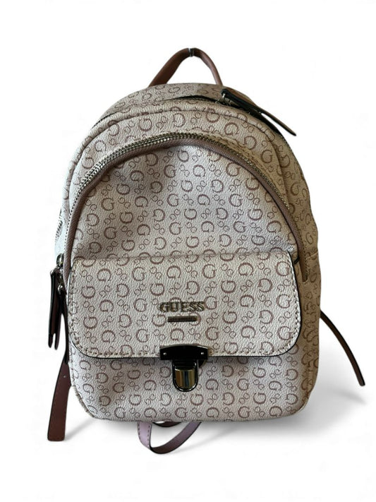 Guess Galatia/Rylan Model Tan and Pink Medium Size