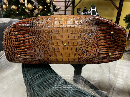 Brahmin XL Toasted Almond Shoulder Bag