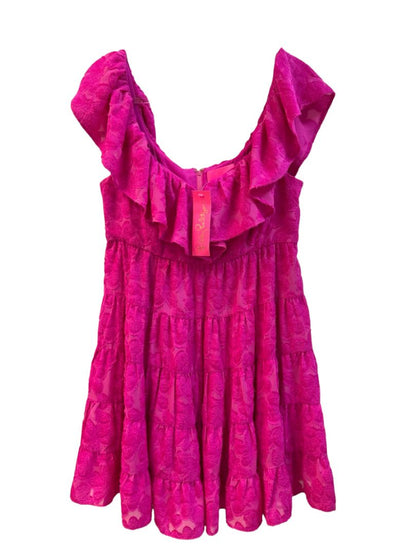 NWT Lilly Pulitzer Emie Dress – Size 8 (Berry Soirée Pink) 💖