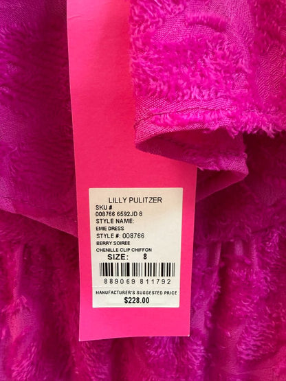 NWT Lilly Pulitzer Emie Dress – Size 8 (Berry Soirée Pink) 💖