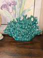 Turquoise Ceramic Coral Sculpture
