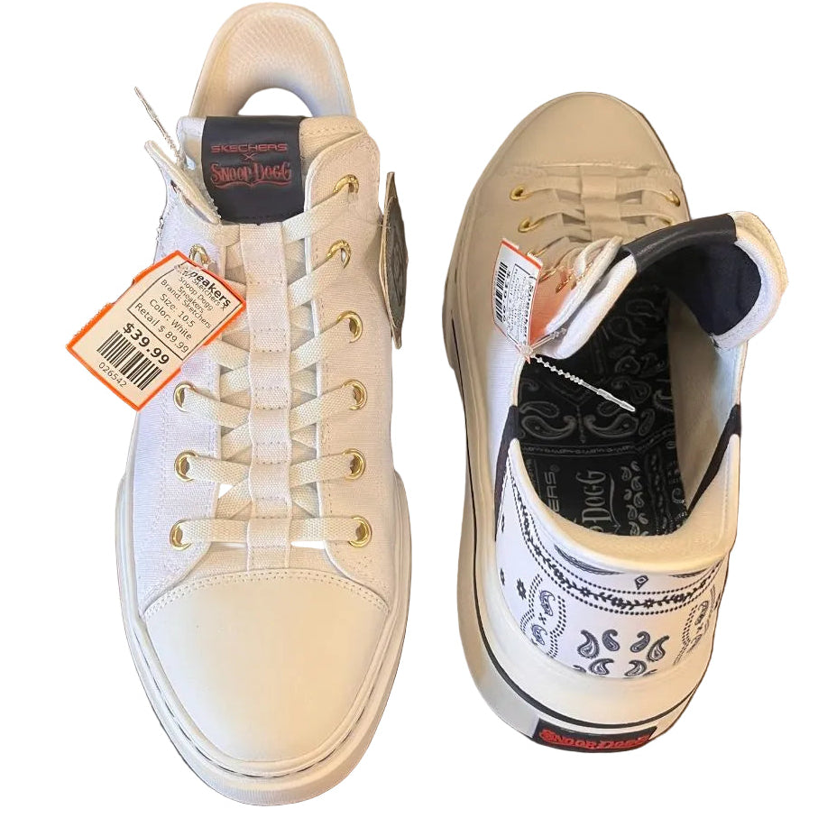 Sketchers X Snoop Dogg Men's Canvas Sneakers Size 10.5