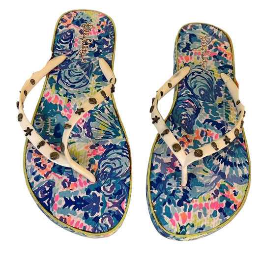 Lilly Pulitzer Flip Flop Sandals Size 9/10