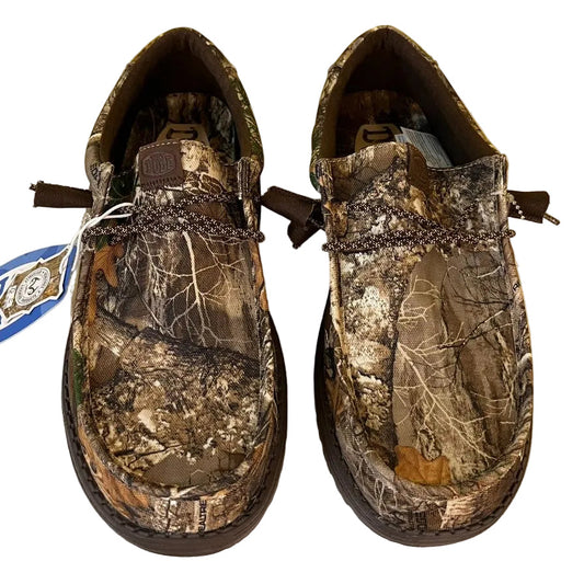 NWT Hey Dude Wally Real Tree Edge