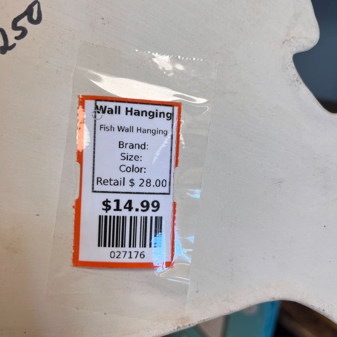 Ceramic Fish Wall Hanging