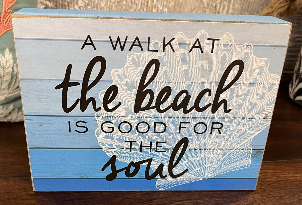 Beach Life Sign
