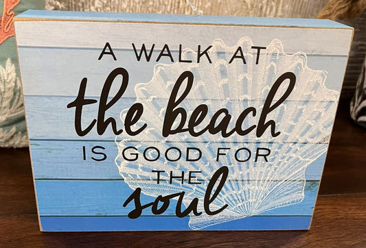Beach Life Sign