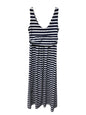 Jude Connally Brittany Dress XS Navy Blue & White Stripe