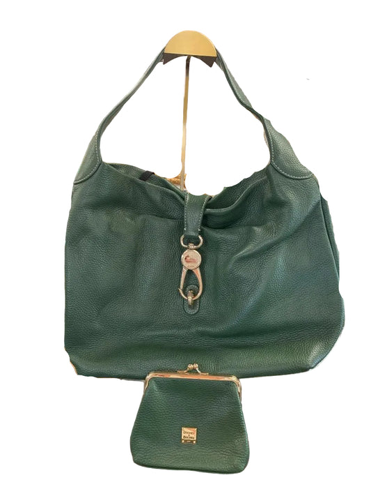 Dooney & Bourke Samba Logo Lock Hobo Satchel Bag & Wallet