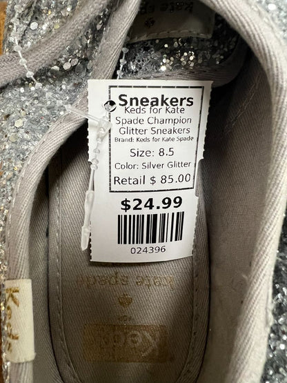 Keds for Kate Spade Champion Glitter Sneakers Size 8.5