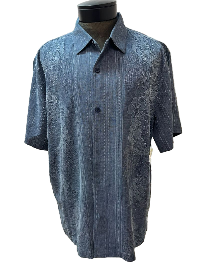 Tommy Bahama Bali Border Button Down Camp Shirt Size XL