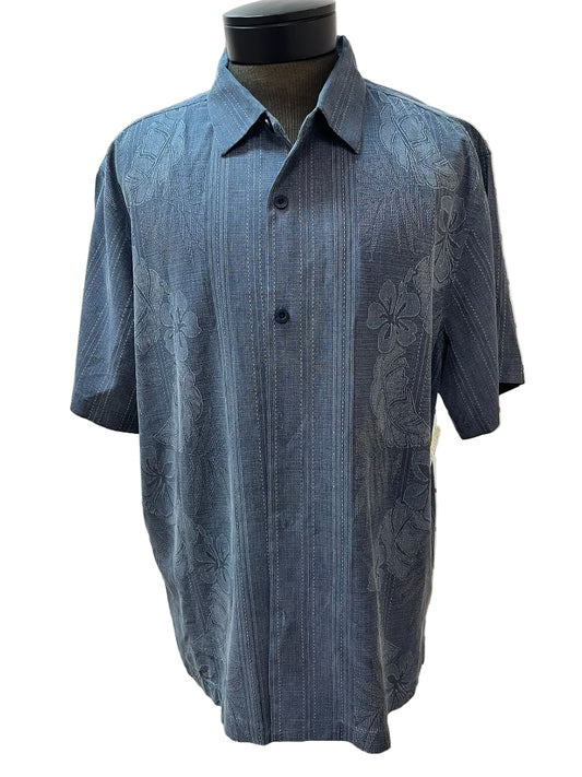 Tommy Bahama Bali Border Button Down Camp Shirt Size XL