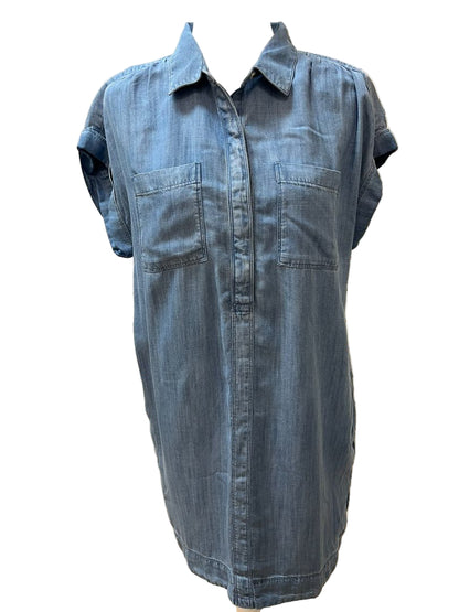 NWT Vineyard Vines Chambray Utility Margo Shirtdress Sz Medium