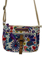 Lilly Bloom Purple Floral Crossbody Handbag