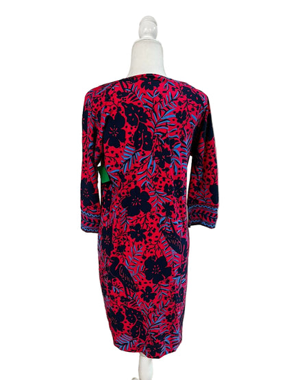 NWT Lilly Pulitzer ChillyLilly Braedyn Ruby Red Heron My Own Dress Size Medium