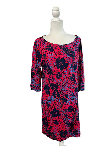 NWT Lilly Pulitzer ChillyLilly Braedyn Ruby Red Heron My Own Dress Size Medium