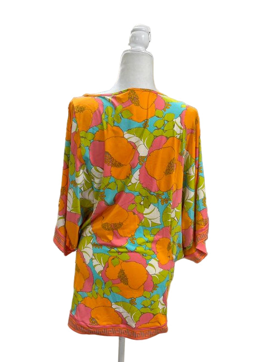 Playa De Flor Tunic Caftan Swimsuit Cover