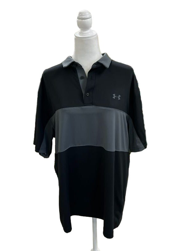 Under Armour Men’s Performance 3.0 Colorblock Polo Size XL