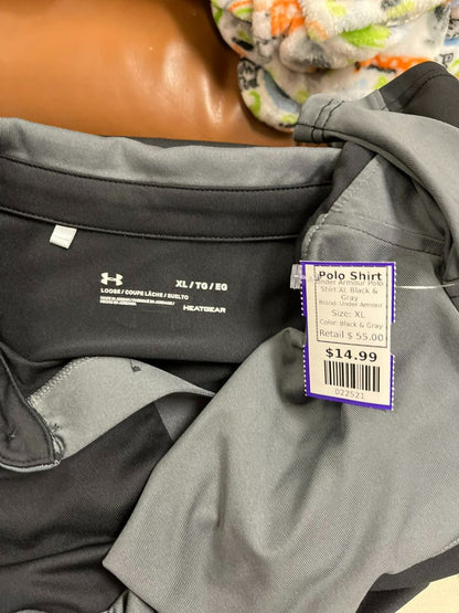 Under Armour Men’s Performance 3.0 Colorblock Polo Size XL