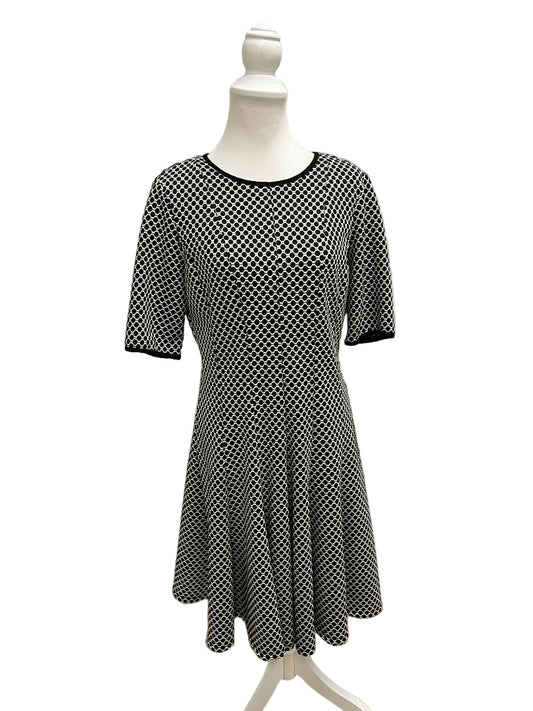 Danny Nicole Fit and Flare Polka Dot Dress Size 14