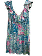 Lilly Pulitzer Alessa Romper Sink or Swim Blue Size Small