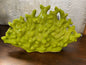 Lime Green Ceramic Coral Branch Home Decor