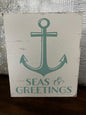 Sea & Greetings Nautical Holiday Signs